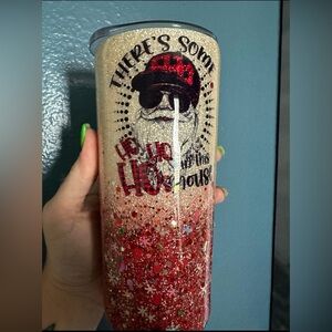 There’s some Ho Ho Hos in this house custome tumbler